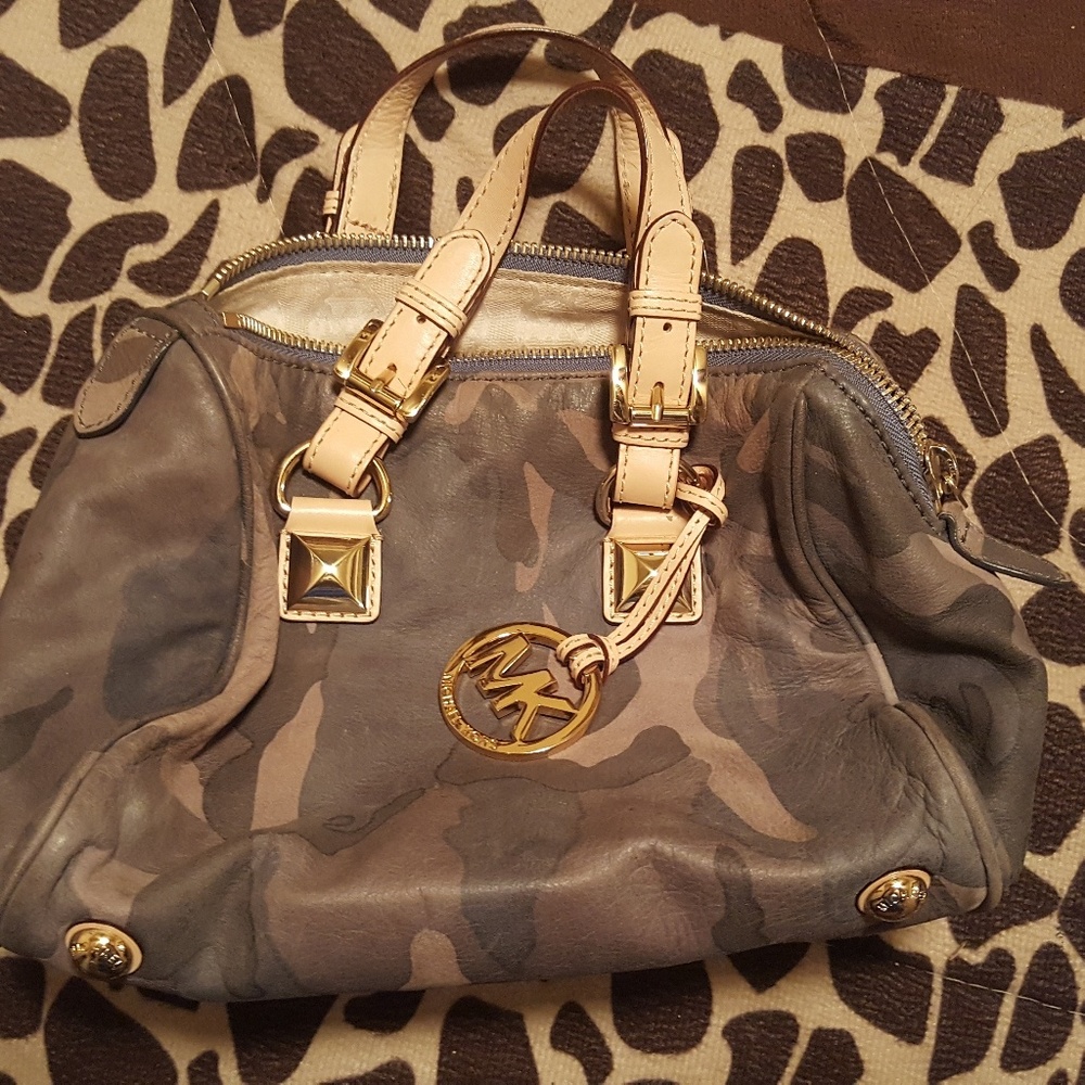 Michael Kors Camo Handbag